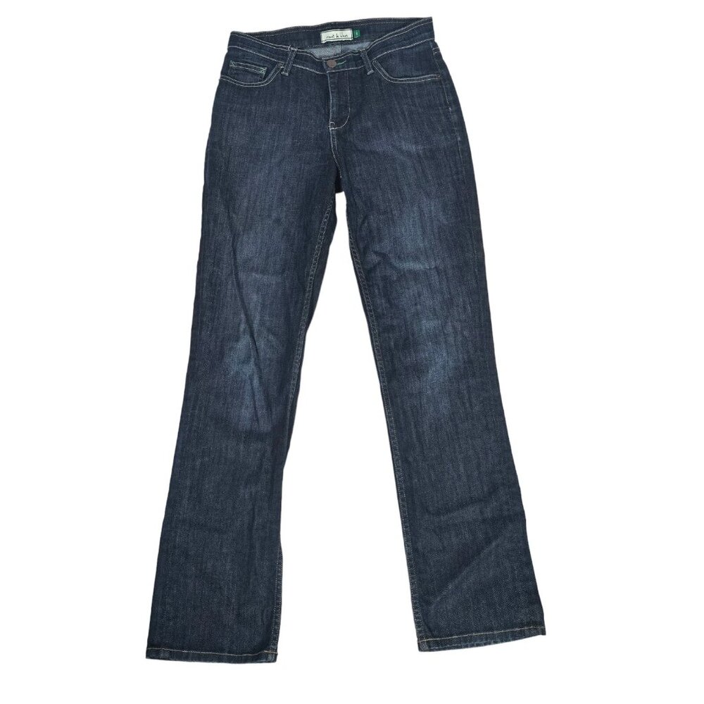 Rivet & Blues Dark Indigo Jeans Size 6 Women's Embroidered Stitch